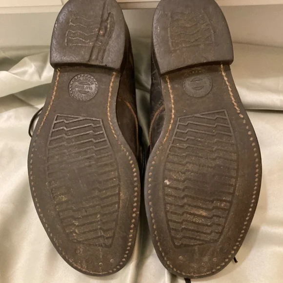 RARE Vintage Black Hy-test Steel Toe Metatarsal Safety Ankle Shoes Boots 1960s - Picture 7 of 12